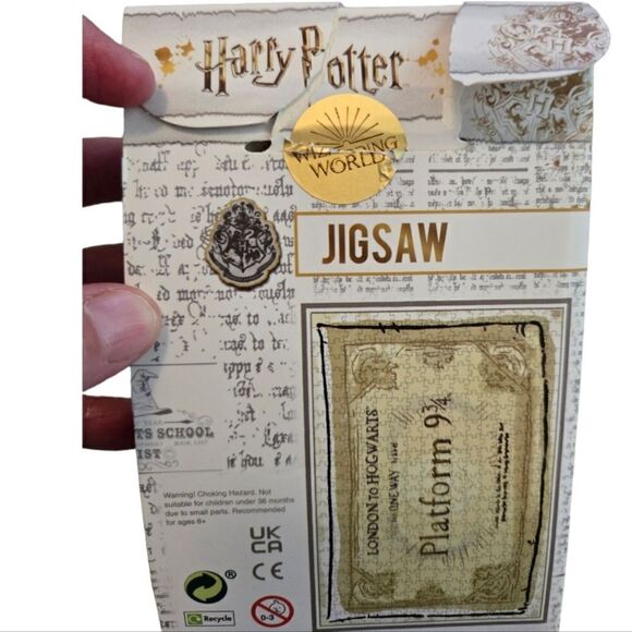 NIP HARRY POTTER TRAIN TICKET 400 PIECE PUZZLE - Picture 3 of 4
